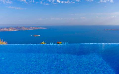 Villa Grand Sea Luxury-deniz manzaralı,havuzlu-villapaketi