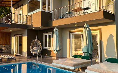 Villa Ardıç, 6 kişilik, havuzlu, jakuzili - villapaketi